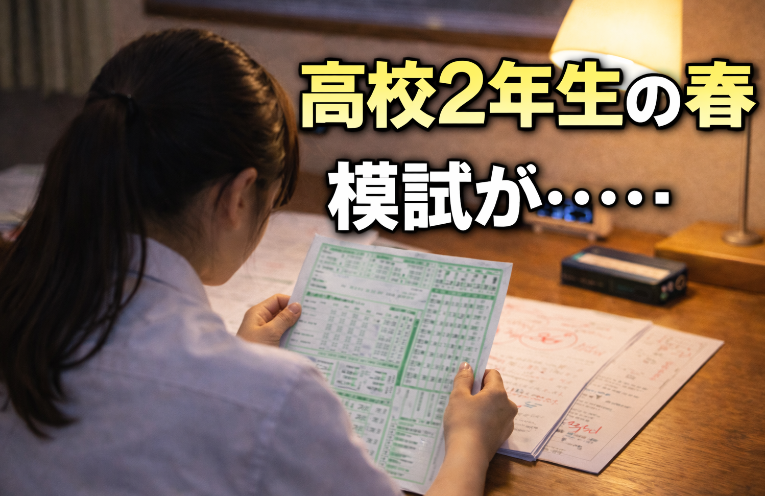 定期考査は取れるのに、模試で取れない高２生へ