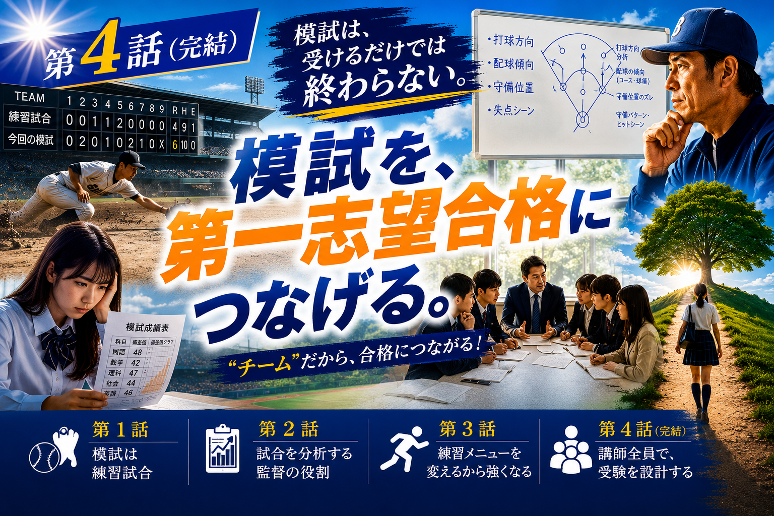 だから、模試を受けっぱなしにしてはいけない